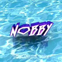 nobby in Water style - 3D name wallpaper