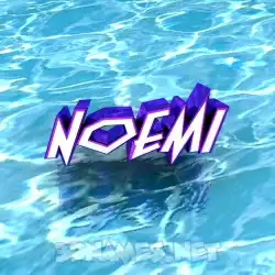noemi in Water style - 3D name wallpaper