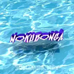 nokubonga in Water style - 3D name wallpaper