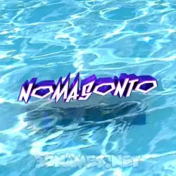 nomasonto in Water style - 3D name wallpaper