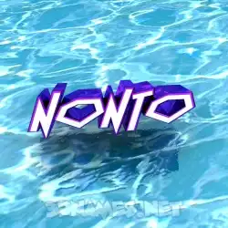 nonto in Water style - 3D name wallpaper