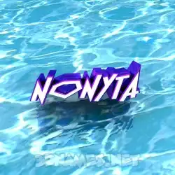 nonyta in Water style - 3D name wallpaper