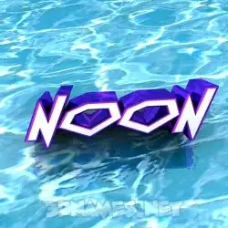 noon in Water style - 3D name wallpaper