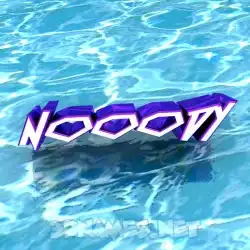 nooody in Water style - 3D name wallpaper