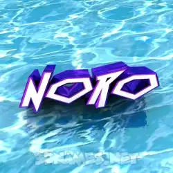 noro in Water style - 3D name wallpaper