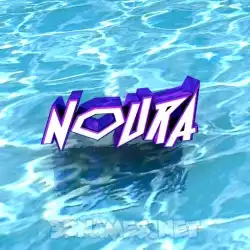 noura in Water style - 3D name wallpaper