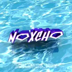 noxcho in Water style - 3D name wallpaper