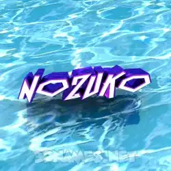 nozuko in Water style - 3D name wallpaper