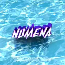 numena in Water style - 3D name wallpaper