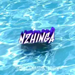 nzhinga in Water style - 3D name wallpaper