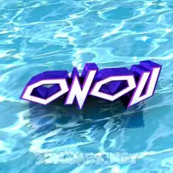 onou in Water style - 3D name wallpaper