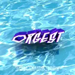 orgest in Water style - 3D name wallpaper