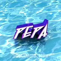 pepa in Water style - 3D name wallpaper