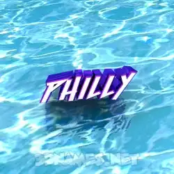 philly in Water style - 3D name wallpaper