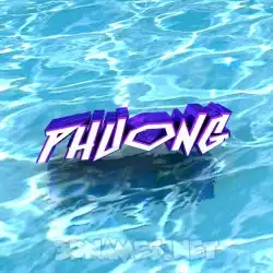phuong in Water style - 3D name wallpaper
