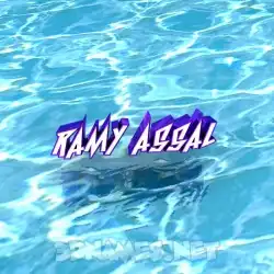 ramy assal in Water style - 3D name wallpaper