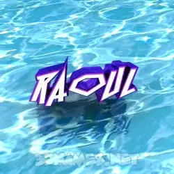raoul in Water style - 3D name wallpaper