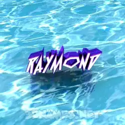 raymond in Water style - 3D name wallpaper