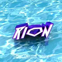rion in Water style - 3D name wallpaper