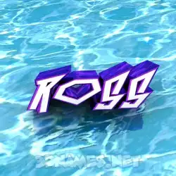 ross in Water style - 3D name wallpaper