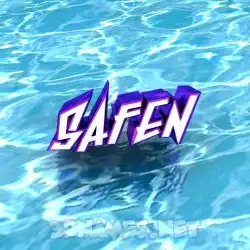 safen in Water style - 3D name wallpaper
