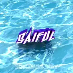 saiful in Water style - 3D name wallpaper
