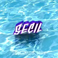 secil in Water style - 3D name wallpaper