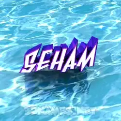 seham in Water style - 3D name wallpaper