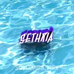 sethria in Water style - 3D name wallpaper
