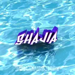 shajia in Water style - 3D name wallpaper