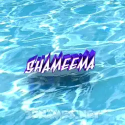 shameema in Water style - 3D name wallpaper