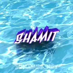 shamit in Water style - 3D name wallpaper