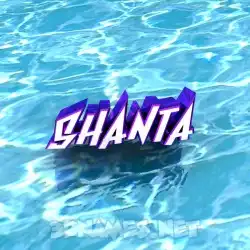 shanta in Water style - 3D name wallpaper