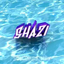 shazi in Water style - 3D name wallpaper