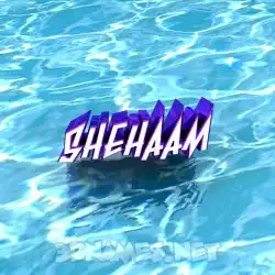 shehaam in Water style - 3D name wallpaper