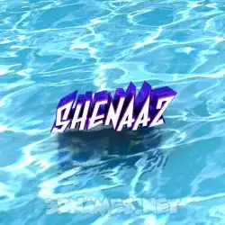 shenaaz in Water style - 3D name wallpaper