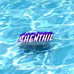 shenthil in Water style - 3D name wallpaper