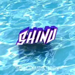 shinu in Water style - 3D name wallpaper