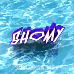 shomy in Water style - 3D name wallpaper