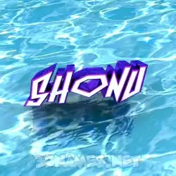 shonu in Water style - 3D name wallpaper