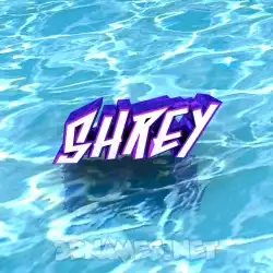 shrey in Water style - 3D name wallpaper