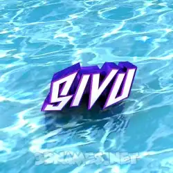 sivu in Water style - 3D name wallpaper