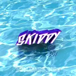 skiddy in Water style - 3D name wallpaper