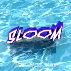 sloom in Water style - 3D name wallpaper