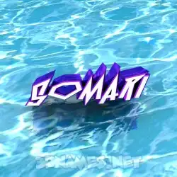 somari in Water style - 3D name wallpaper