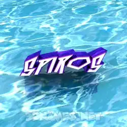 spiros in Water style - 3D name wallpaper