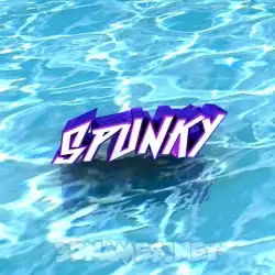 spunky in Water style - 3D name wallpaper