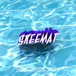 sreemat in Water style - 3D name wallpaper