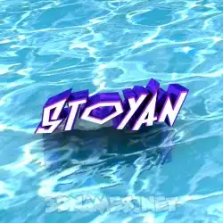 stoyan in Water style - 3D name wallpaper