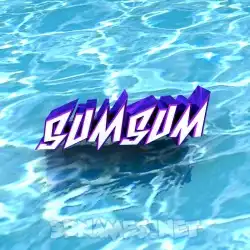 sumsum in Water style - 3D name wallpaper